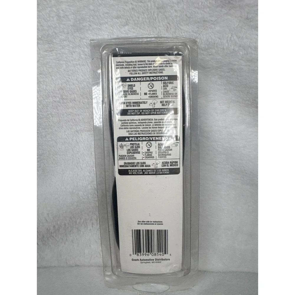 Super Start Battery Cable Side Terminal 45in Black New SK8445S 4 Gauge Auto